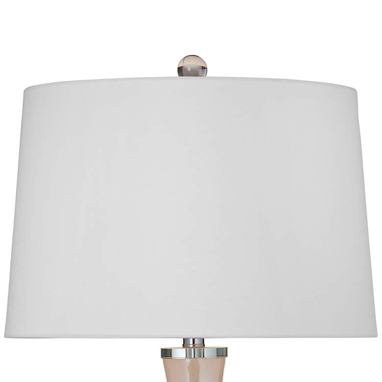 Image 3 Thayer Pearl Double Gourd Glass Table Lamp more views