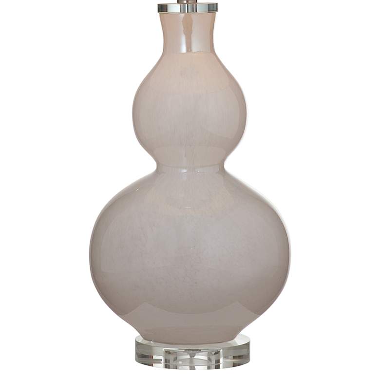 Image 4 Thayer Pearl Double Gourd Glass Table Lamp more views