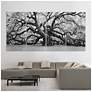 3_The Angel Oak ABCD Frameless Reverse Printed Tempered Glass Wall Art Set more views