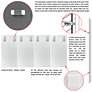 7_The Angel Oak ABCD Frameless Reverse Printed Tempered Glass Wall Art Set more views