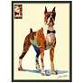 2_The Boxer 40" High Dimensional Collage Framed Wall Art