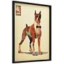 4_The Boxer 40" High Dimensional Collage Framed Wall Art more views