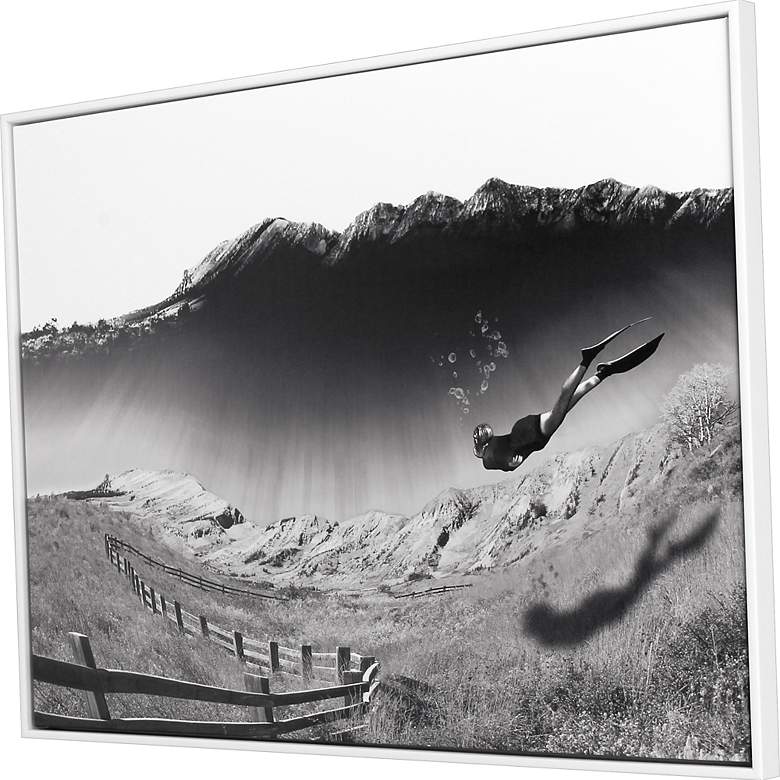 Image 5 The Calling 50" High Framed Giclee Print Canvas Wall Art more views