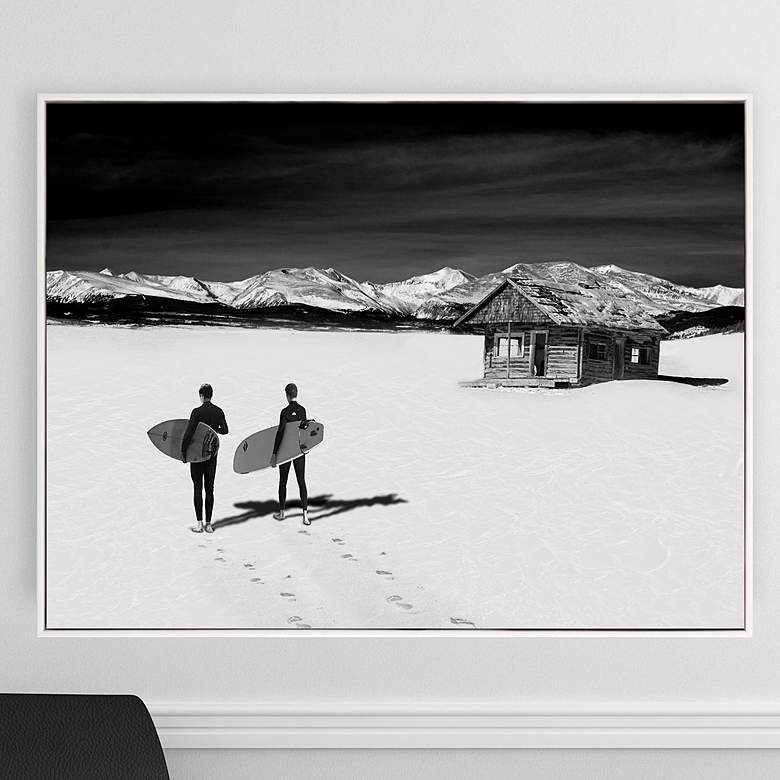 Image 2 The Calling II 50 inch High Framed Giclee Canvas Wall Art
