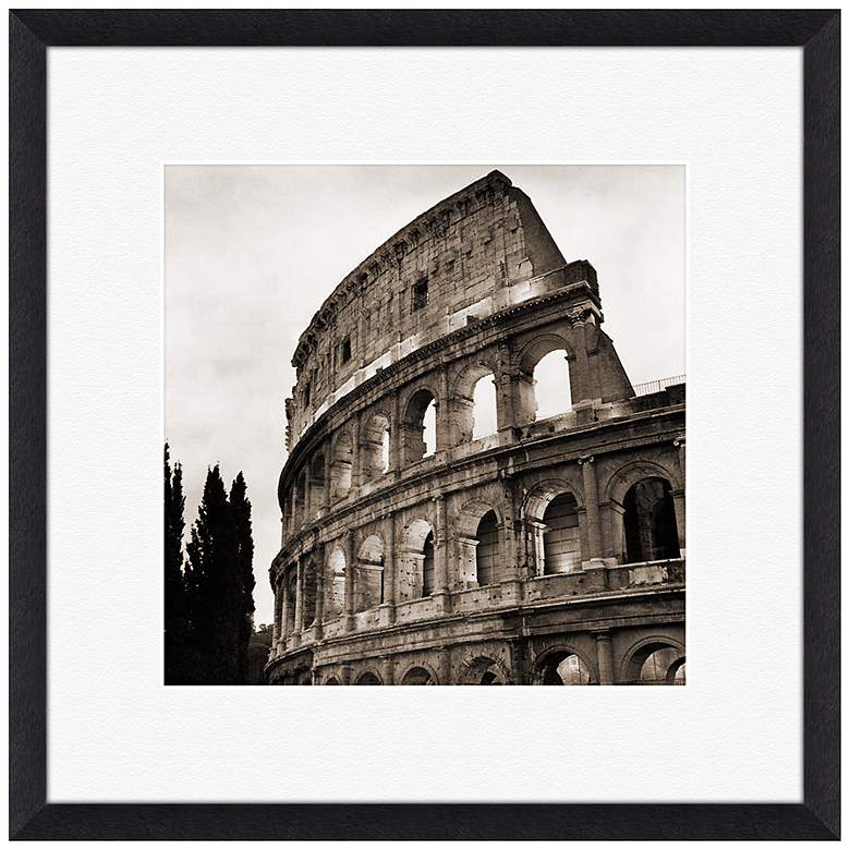 Image 1 The Coliseum 22 inch Square Framed Wall Art