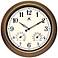 The Craftsman Outdoor 18" Wide Round Wall Clock