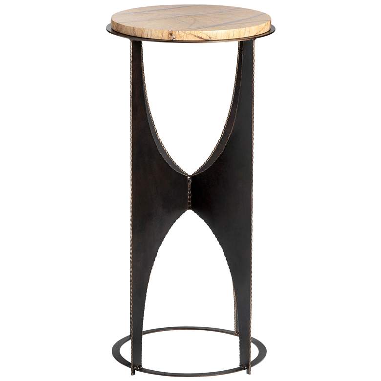 Image 1 The Crestview Collection Forgero Marble Accent Table