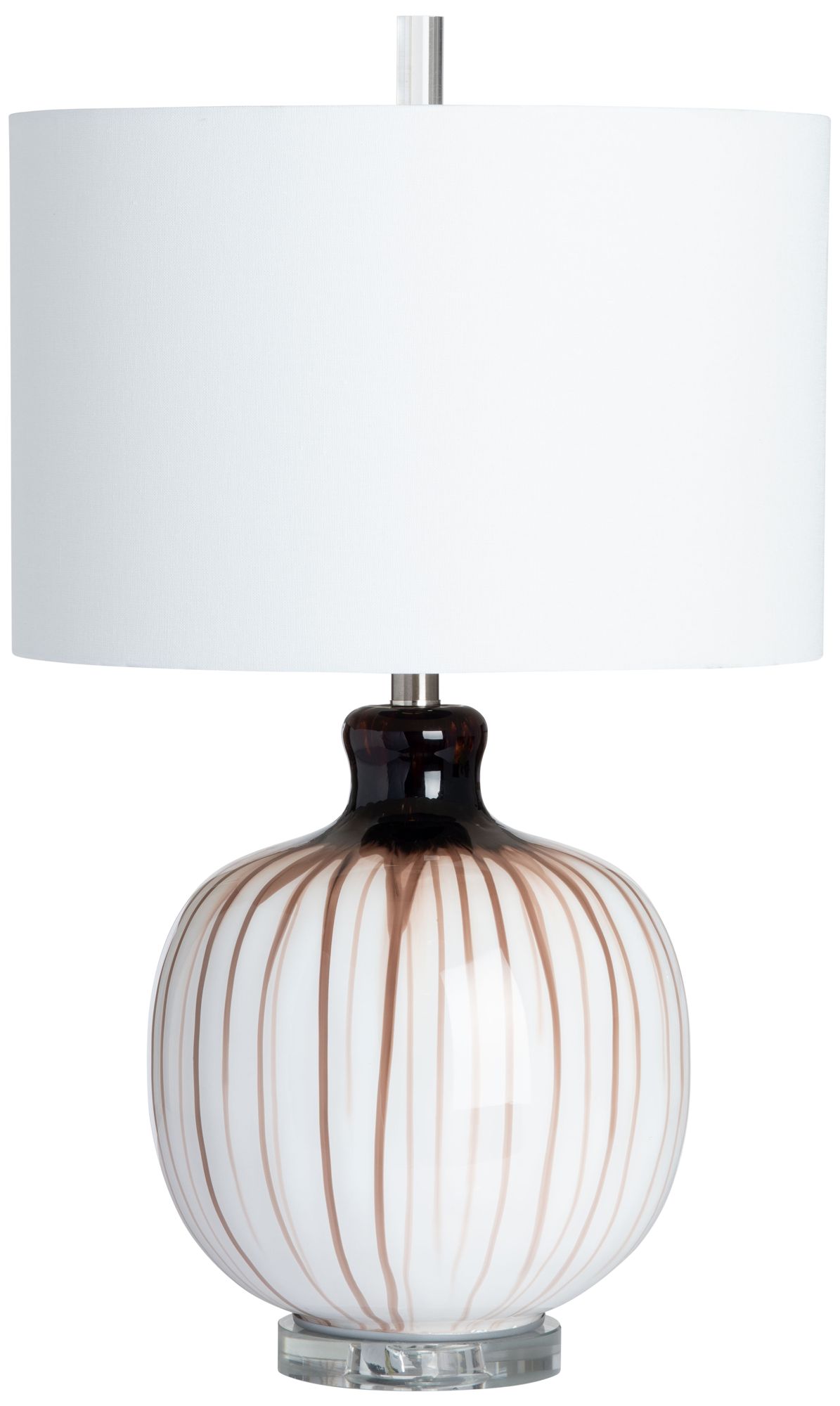 The Crestview Collection Kingston Glass Table Lamp 902W4 Lamps Plus