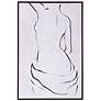 1_The Female Form: Part I Art Print On Canvas Framed