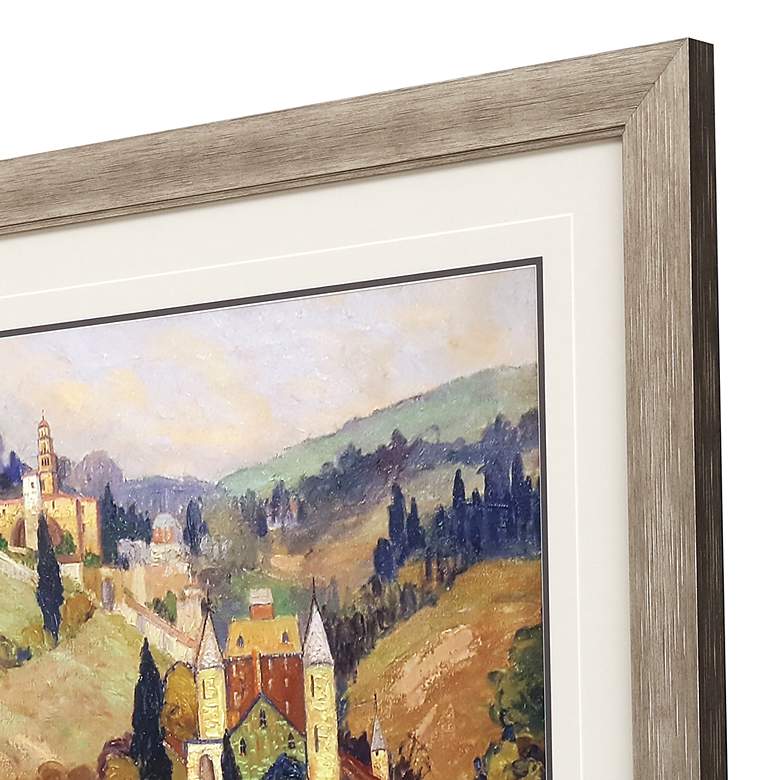 Image 4 The Golden Arno 40" Square Framed Giclee Wall Art more views