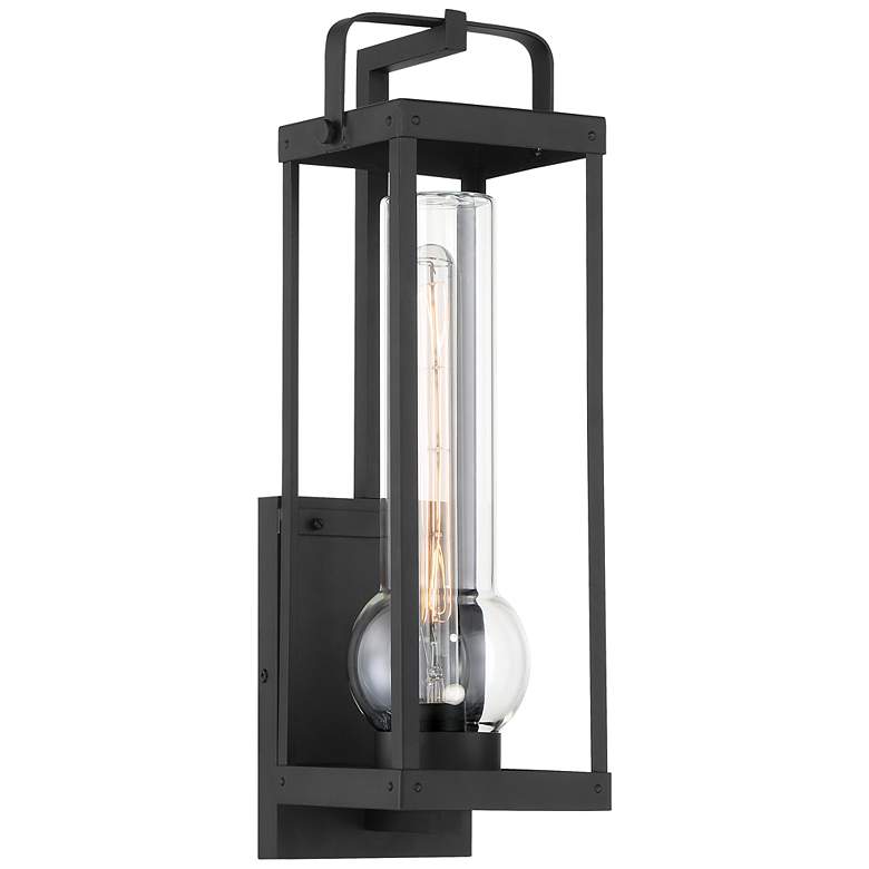 Image 2 The Great Outdoors 1-Light Sand Coal Outdoor Wall Mount