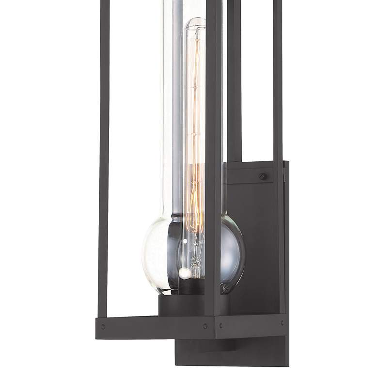 Image 3 The Great Outdoors 1-Light Sand Coal Outdoor Wall Mount more views