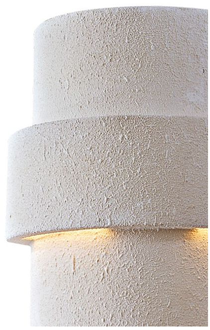 Image 3 The Great Outdoors 1-Light White Ceramic Outdoor Pocket Lantern more views