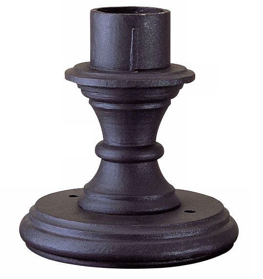 The Great Outdoors Black Pier Mount