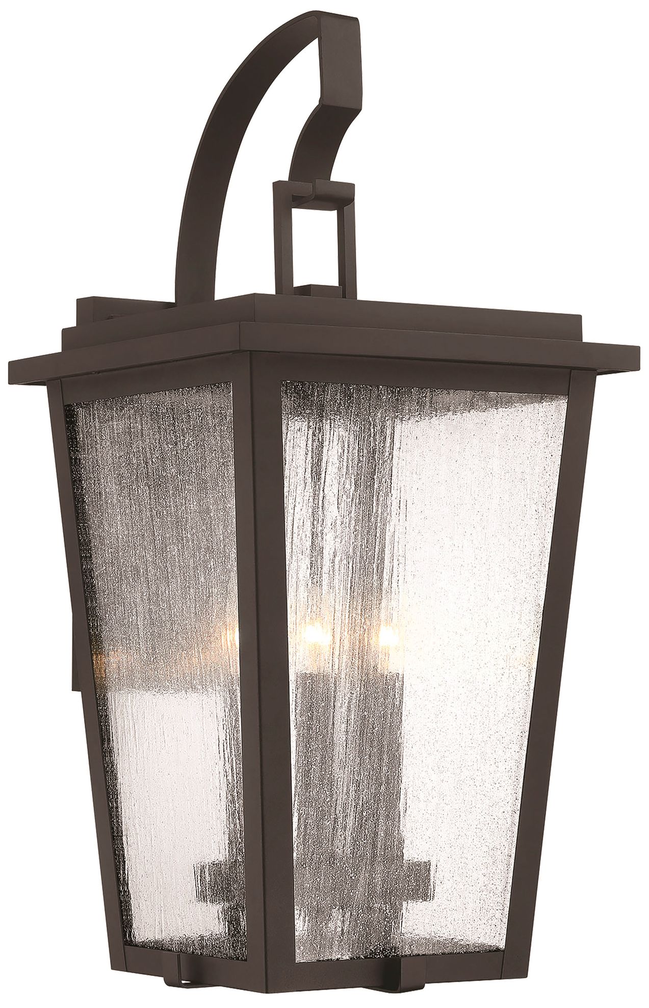 The Great Outdoors Cantebury 4-Light Sand Coal Wall Mount