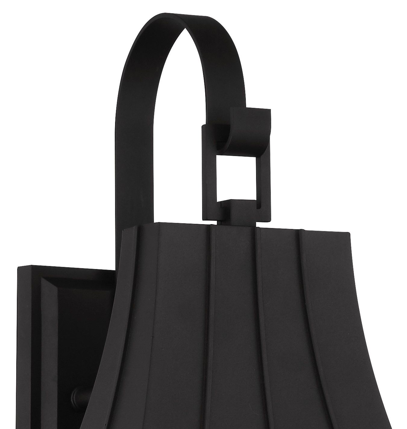 The Great Outdoors Chateau Grande 2-Light Coal Black Outdoor Wall Sconce