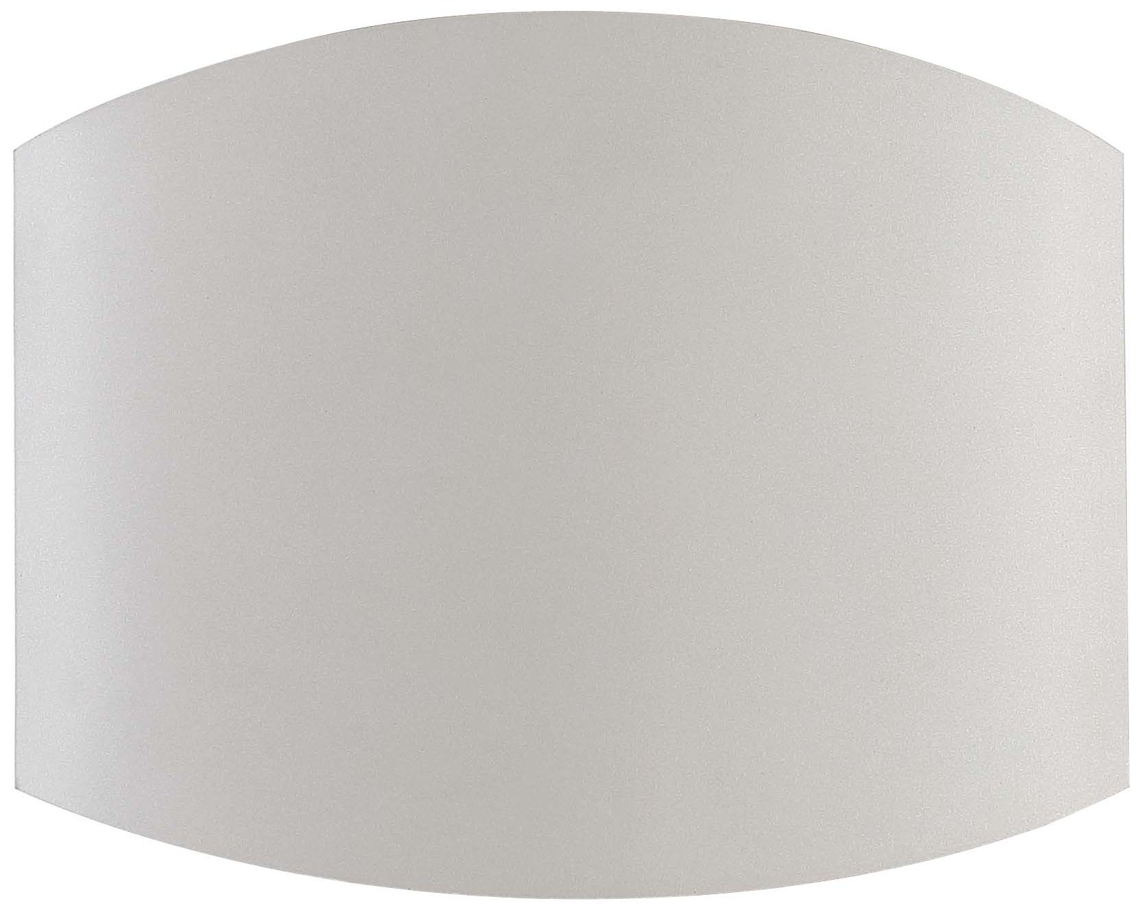 The Great Outdoors Danorum LED 7.5-in Silver Outdoor Wall Light