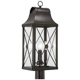 Image1 of The Great Outdoors De Luz 4-Light Oil Rubbed Bronze Outdoor Post Mount