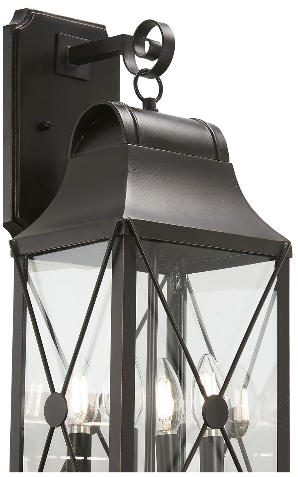 Image 3 The Great Outdoors De Luz 4-Light Oil Rubbed Bronze Outdoor Wall Mount more views