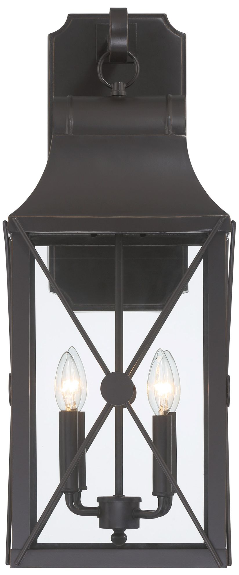 Image 6 The Great Outdoors De Luz 4-Light Oil Rubbed Bronze Outdoor Wall Mount more views