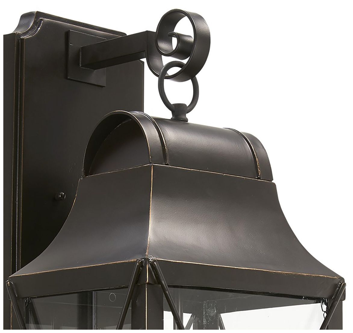 The Great Outdoors De Luz 4-Light Oil Rubbed Bronze Outdoor Wall Mount