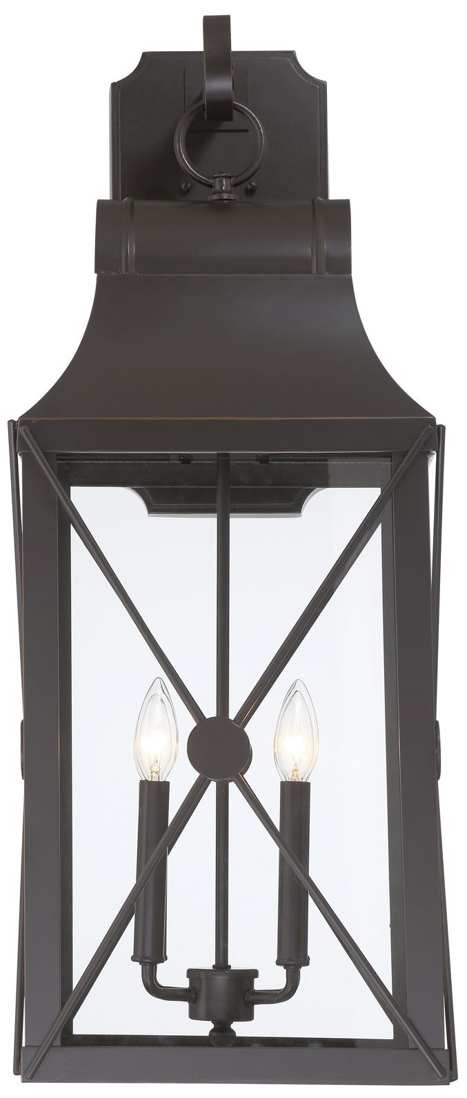 Image 6 The Great Outdoors De Luz 4-Light Oil Rubbed Bronze Outdoor Wall Mount more views