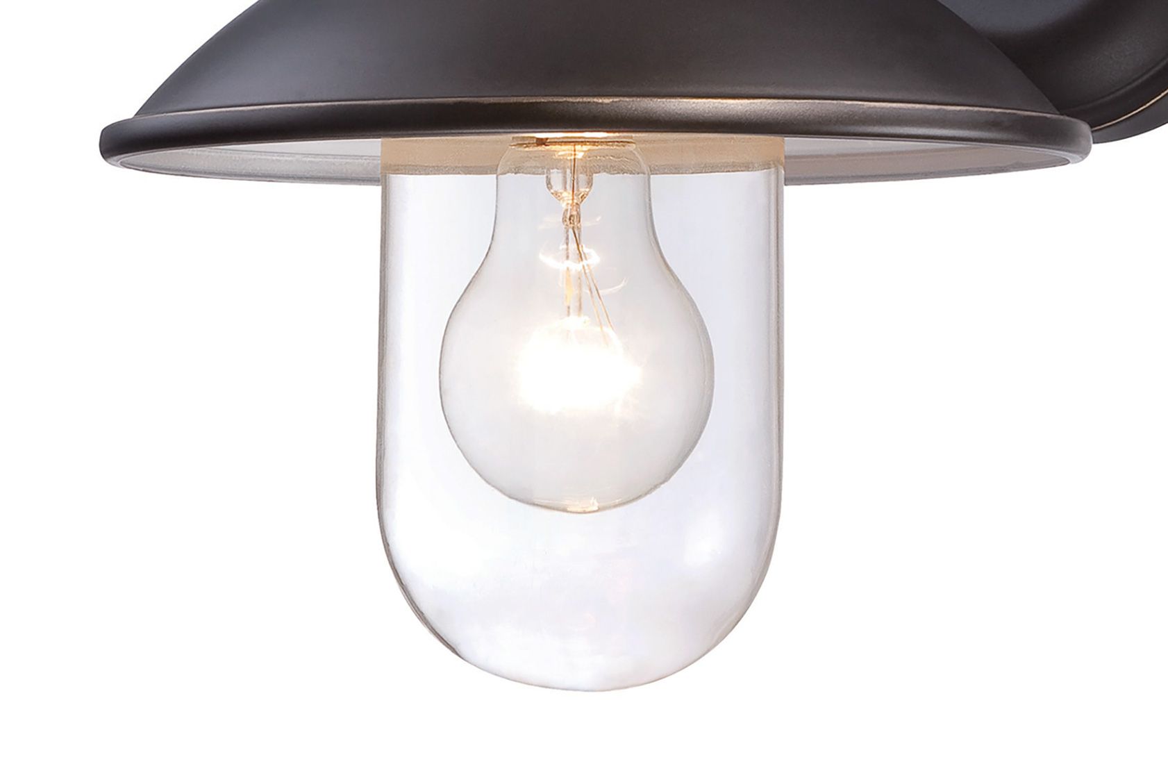 Image 4 The Great Outdoors Downtown Edison 1-Light Oil Rubbed Bronze Wall Mount more views