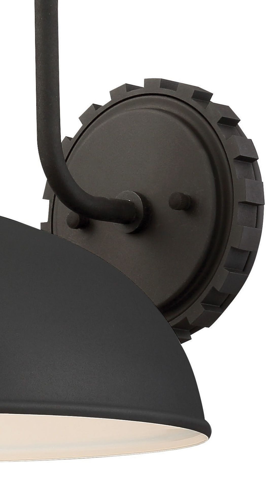Image 6 The Great Outdoors Escudilla 1-Light Black Outdoor Wall Mount more views