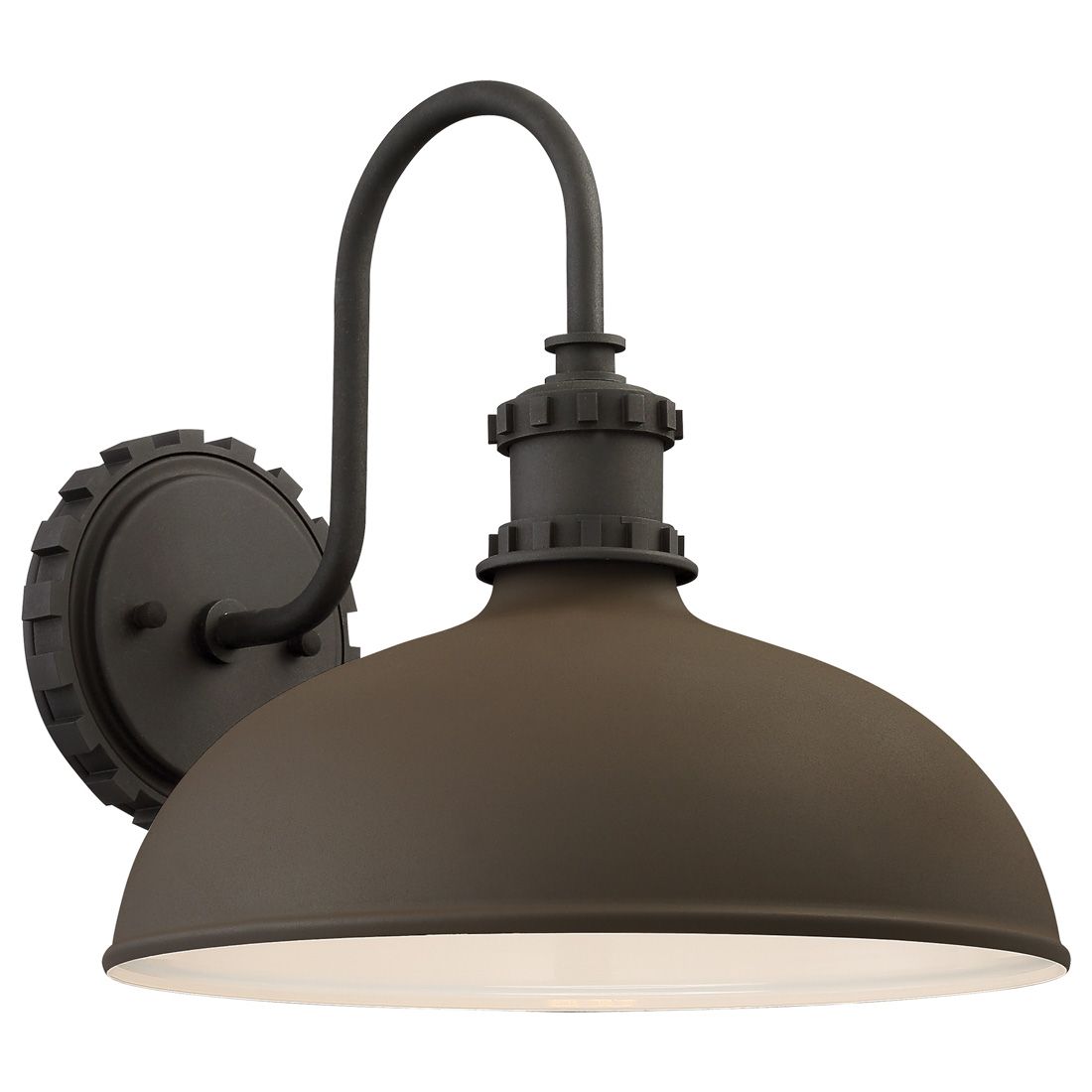 Image 4 The Great Outdoors Escudilla 1-Light Textured Bronze Outdoor Wall Mount more views