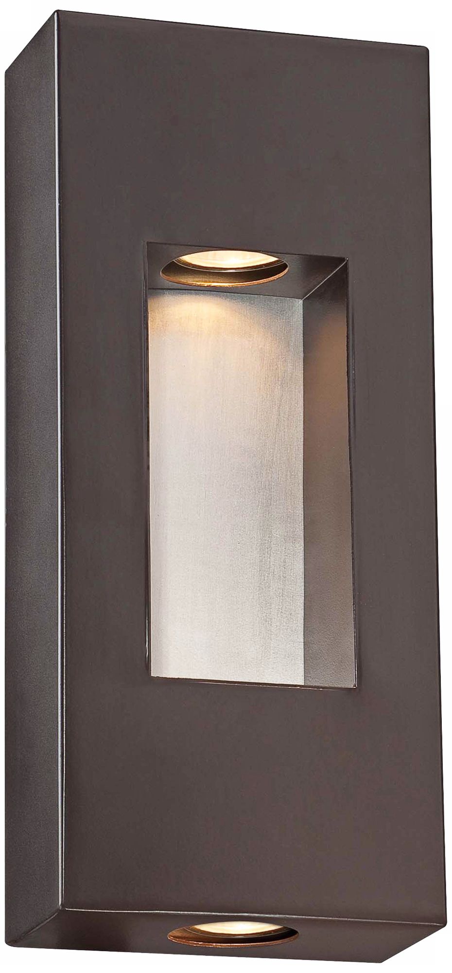 The Great Outdoors Geox 2-Light Dorian Bronze Outdoor Pocket Lantern