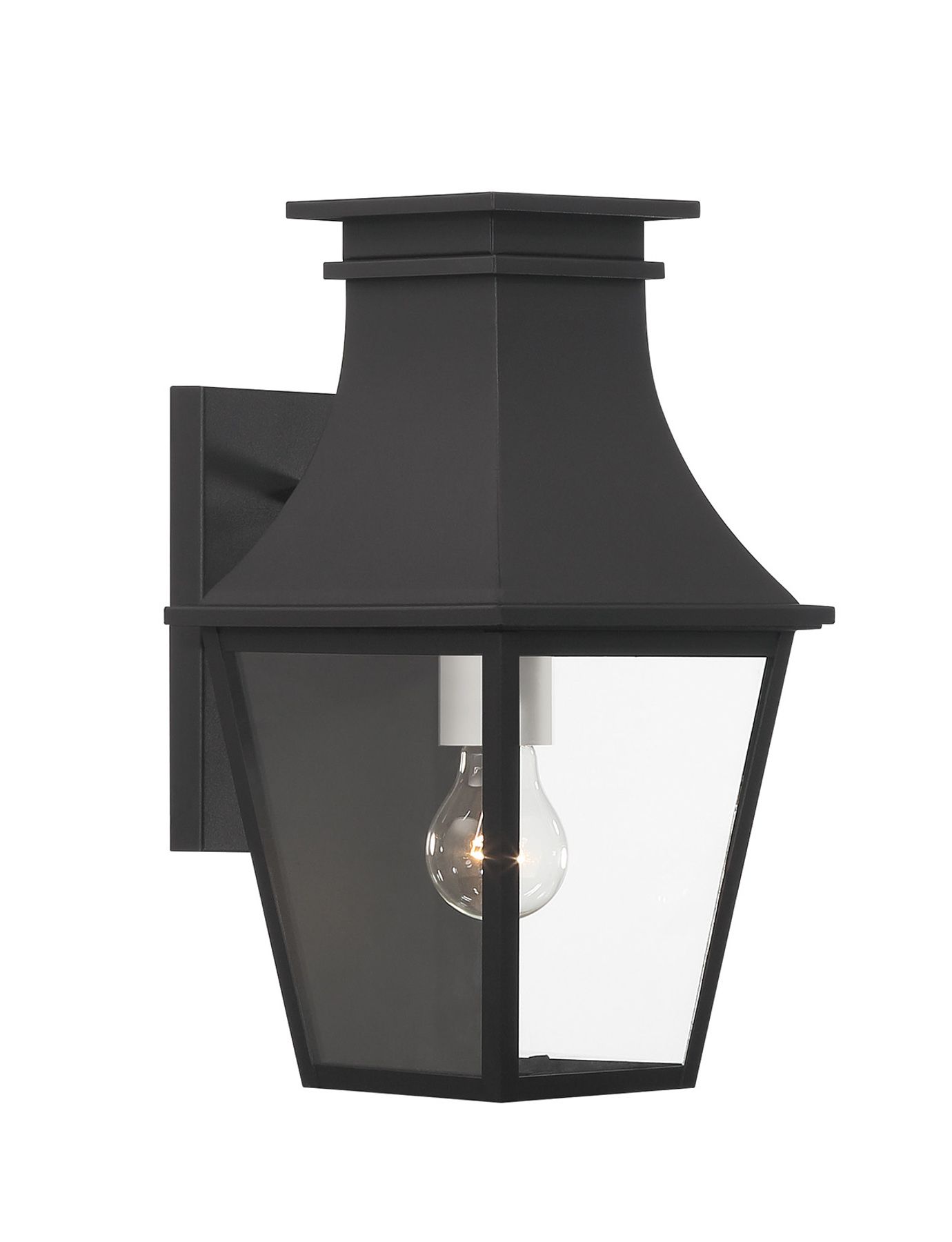 Image 5 The Great Outdoors Gloucester 1-Light Sand Coal Outdoor Wall Mount more views