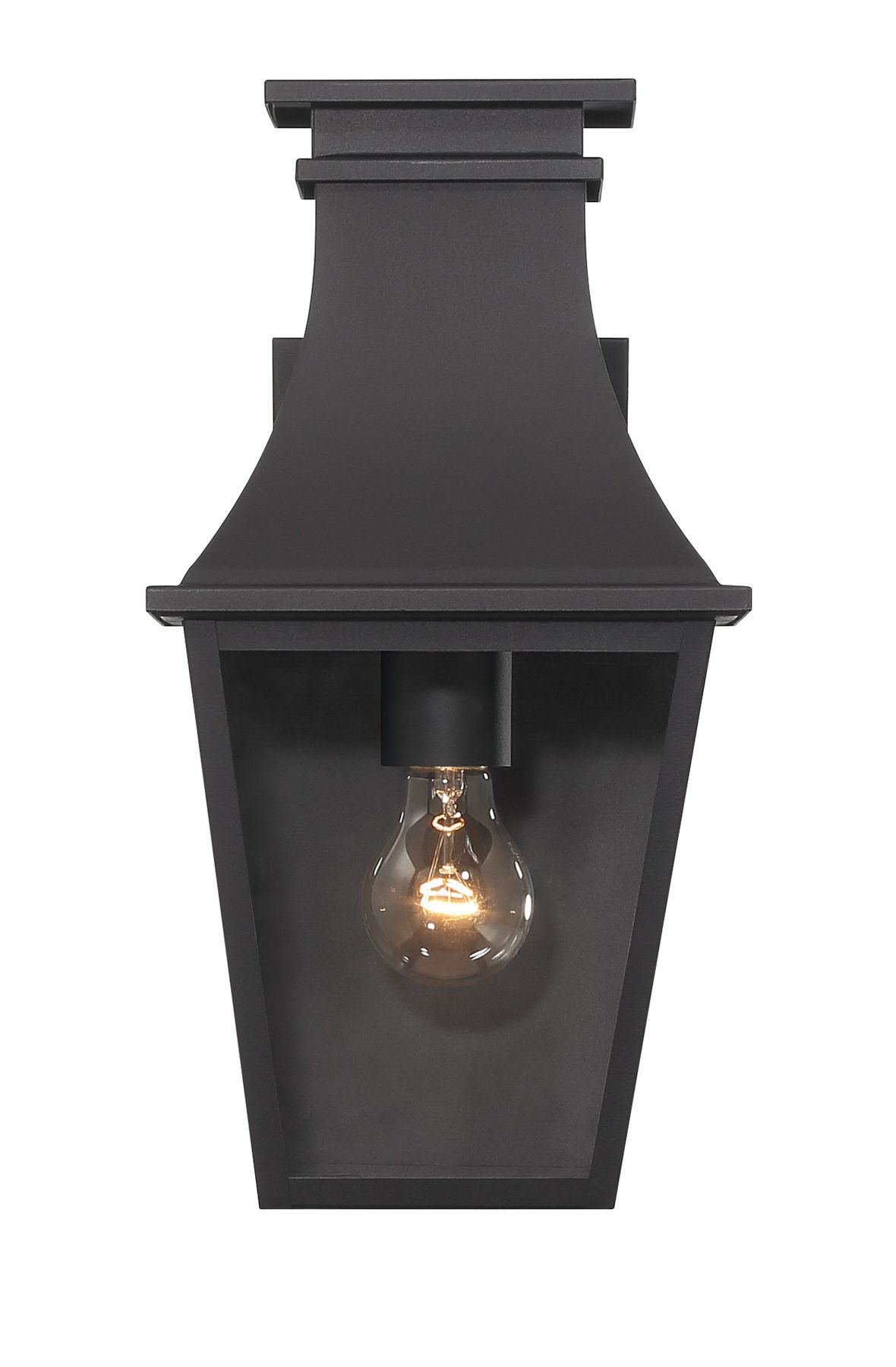 Image 6 The Great Outdoors Gloucester 1-Light Sand Coal Outdoor Wall Mount more views