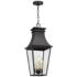 The Great Outdoors Gloucester 4-Light Sand Coal Outdoor Chain Hung