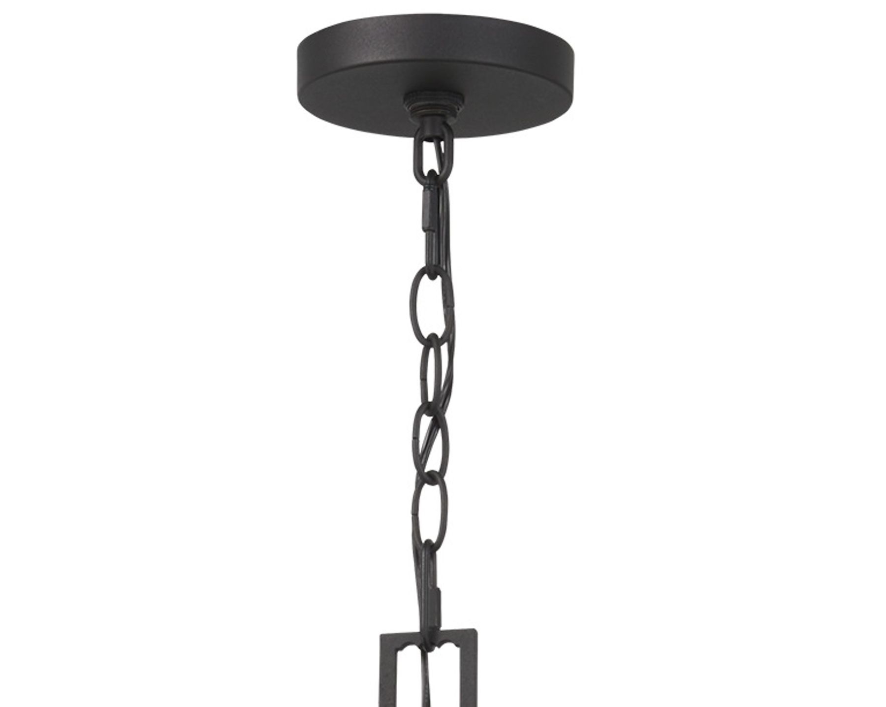 Image 3 The Great Outdoors Gloucester 4-Light Sand Coal Outdoor Hanging Lantern more views