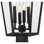 3_The Great Outdoors Gloucester 4-Light Sand Coal Outdoor Post Mount more views