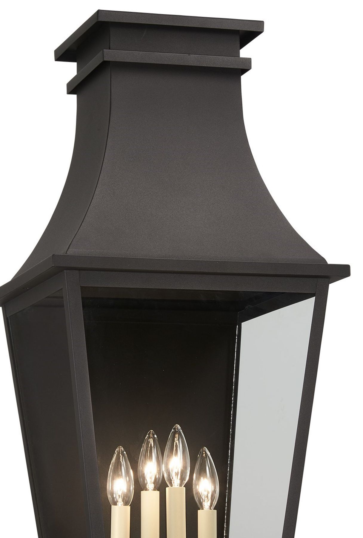 Thumbnail2 of The Great Outdoors Gloucester 4-Light Sand Coal Outdoor Wall Mount more views