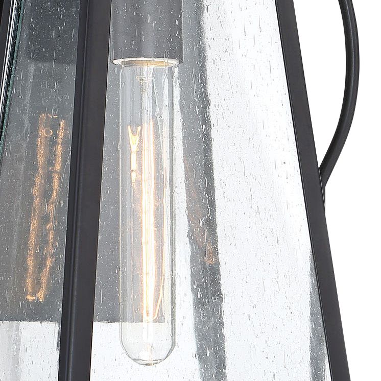 Image 2 The Great Outdoors Halder Bridge 1-Light Sand Black Outdoor Wall Light more views