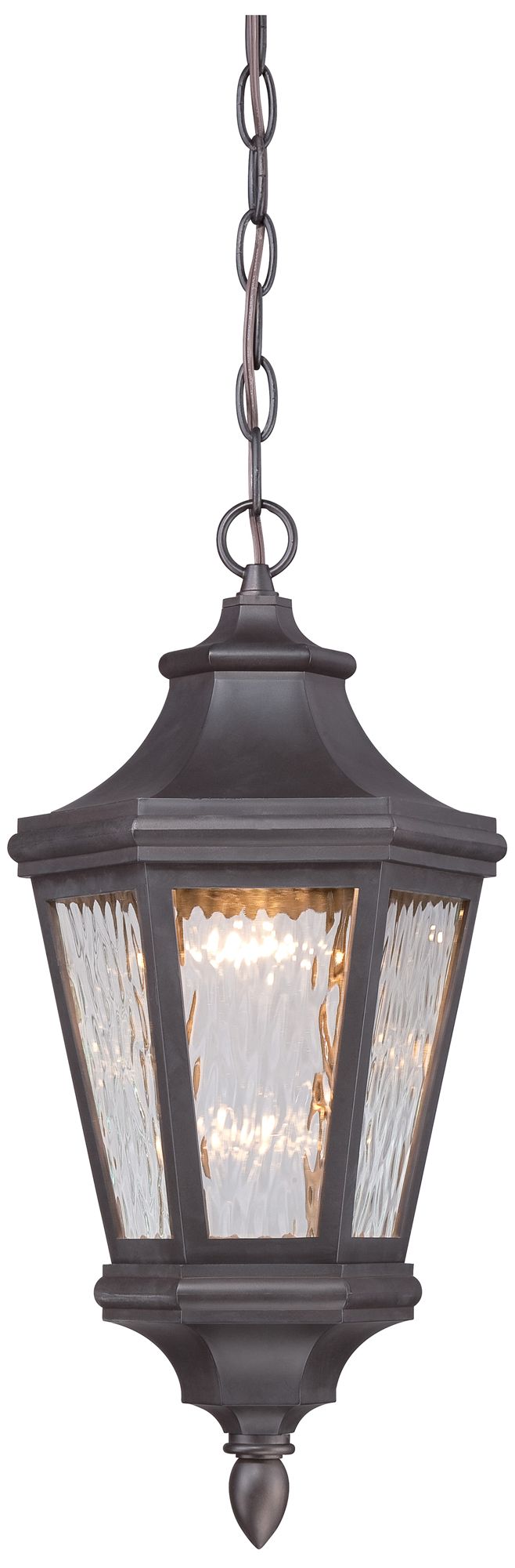 The Great Outdoors Hanford Pointe LED Oil Rubbed Bronze Hanging Lantern