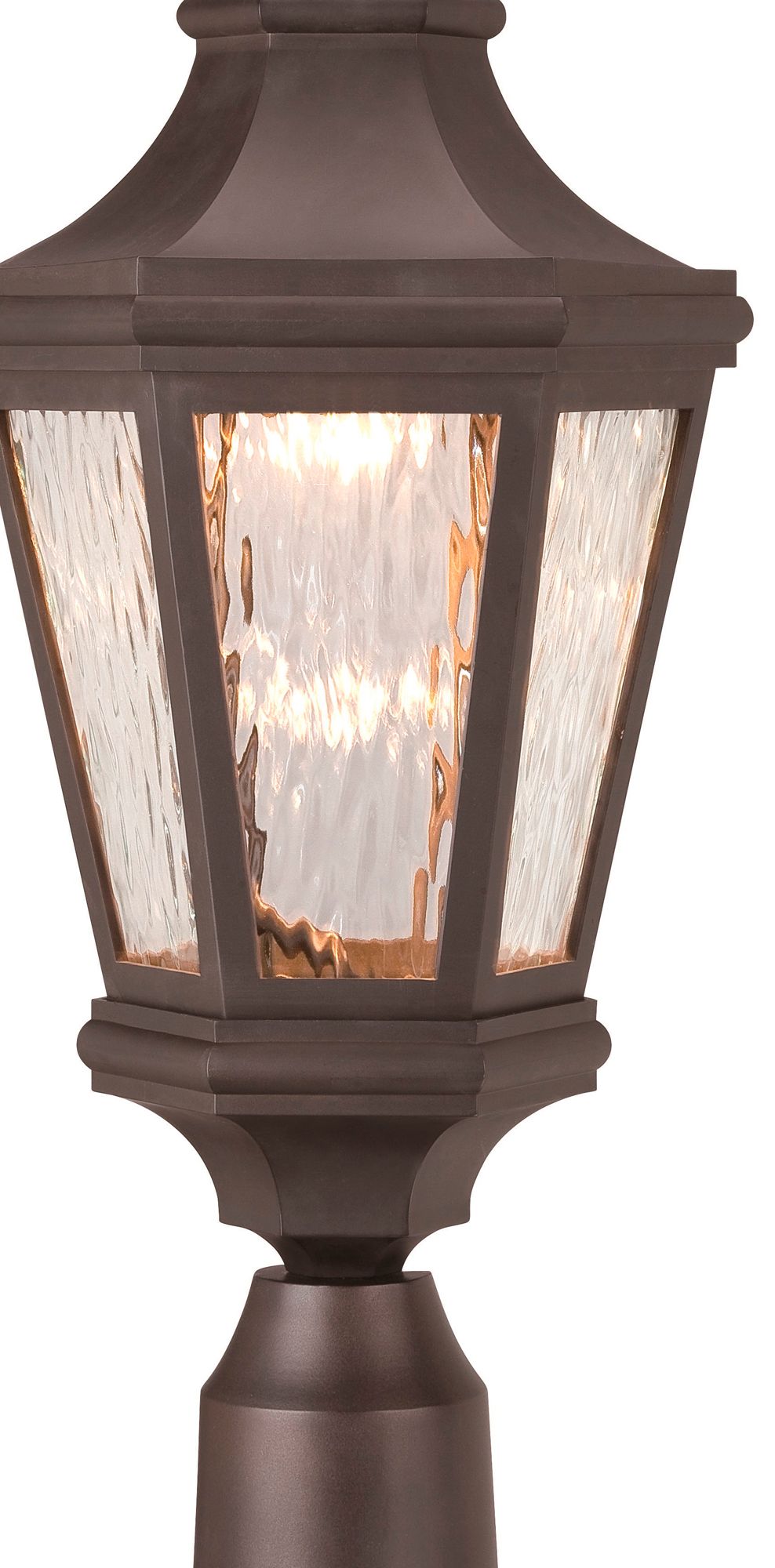 Image 3 The Great Outdoors Hanford Pointe LED Oil Rubbed Bronze Outdoor Post Mount more views