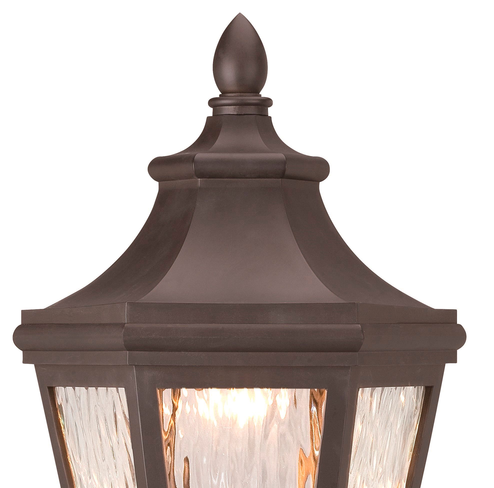 Image 4 The Great Outdoors Hanford Pointe LED Oil Rubbed Bronze Outdoor Post Mount more views