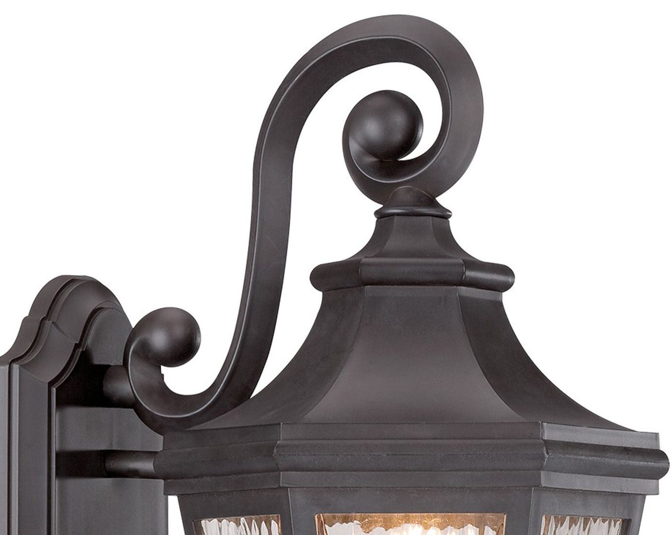 Image 4 The Great Outdoors Hanford Pointe LED Oil Rubbed Bronze Outdoor Wall Mount more views