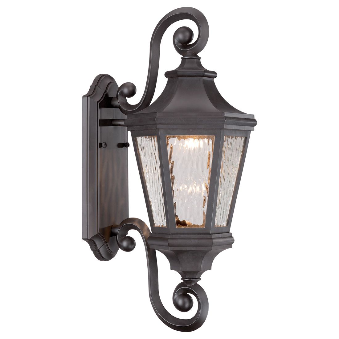 Image 5 The Great Outdoors Hanford Pointe LED Oil Rubbed Bronze Outdoor Wall Mount more views
