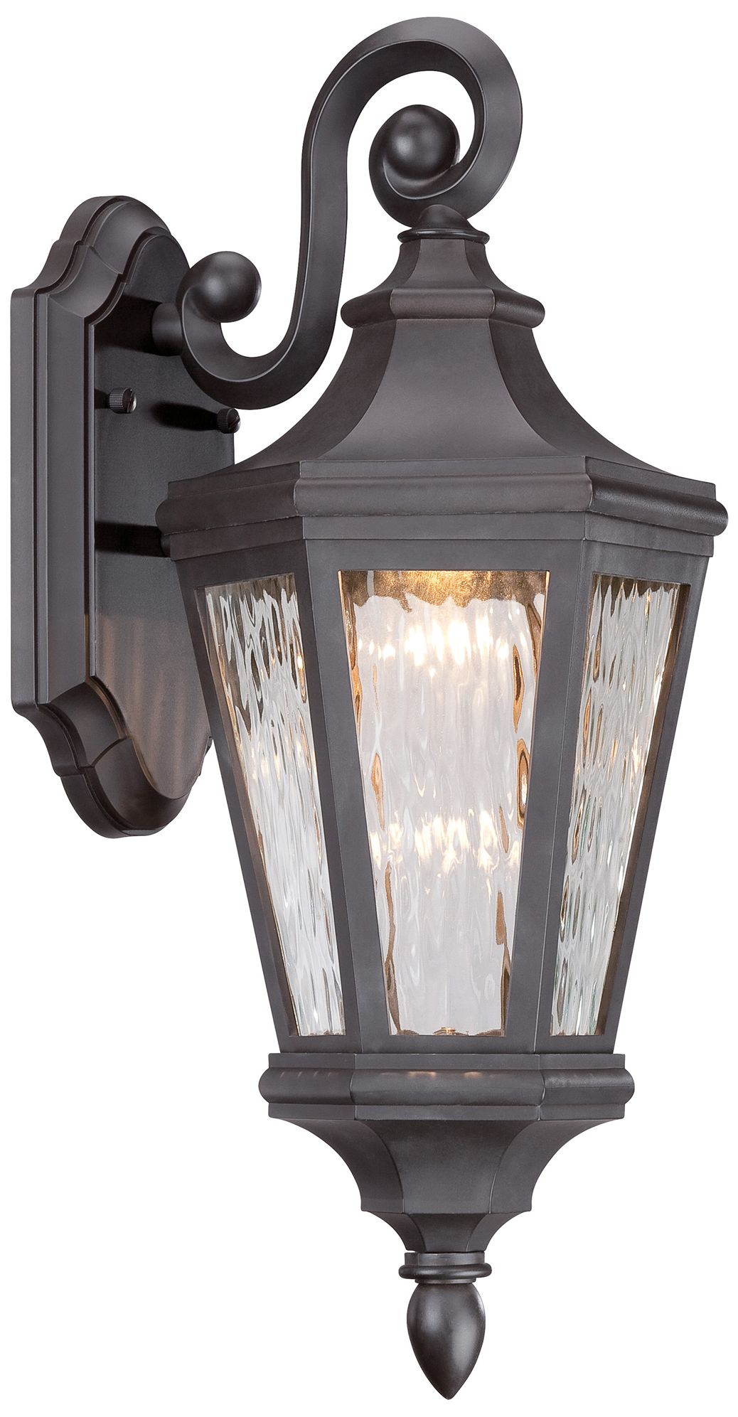 Image 2 The Great Outdoors Hanford Pointe LED Oil Rubbed Bronze Wall Mount