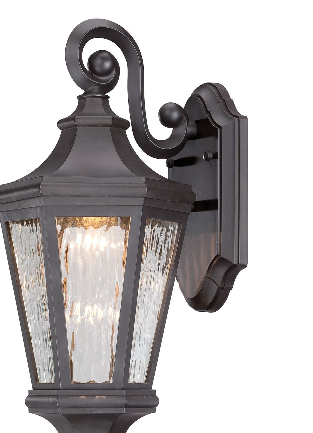 Image 4 The Great Outdoors Hanford Pointe LED Oil Rubbed Bronze Wall Mount more views