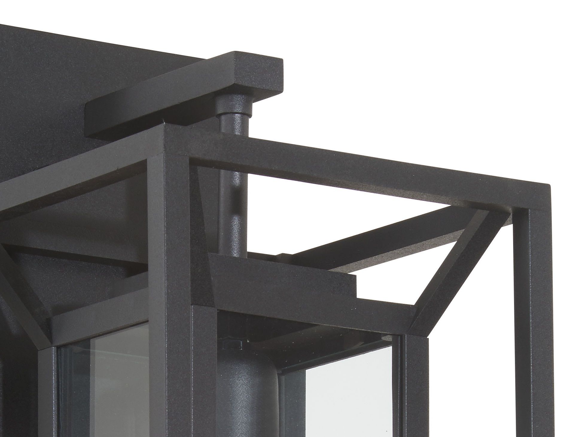Image 4 The Great Outdoors Harbor View 1-Light 7.5-in Black Outdoor Wall Sconce more views