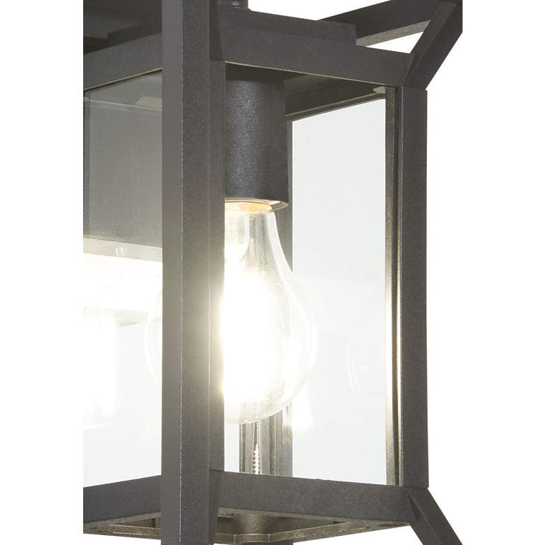 Image 4 The Great Outdoors Harbor View 1-Light Sand Black Outdoor Wall Sconce more views