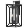 2_The Great Outdoors Harbor View 2-Light 9.5-in Black Outdoor Wall Sconce more views