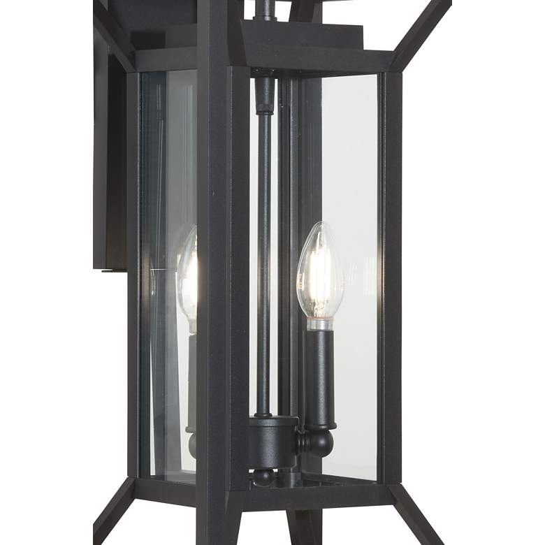 Image 3 The Great Outdoors Harbor View 2-Light 9.5-in Black Outdoor Wall Sconce more views