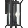 3_The Great Outdoors Harbor View 2-Light 9.5-in Black Outdoor Wall Sconce more views