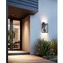 5_The Great Outdoors Harbor View 2-Light 9.5-in Black Outdoor Wall Sconce more views